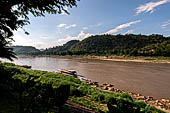 Luang Prabang, Laos - Walking along the riverfront of the Mekong 